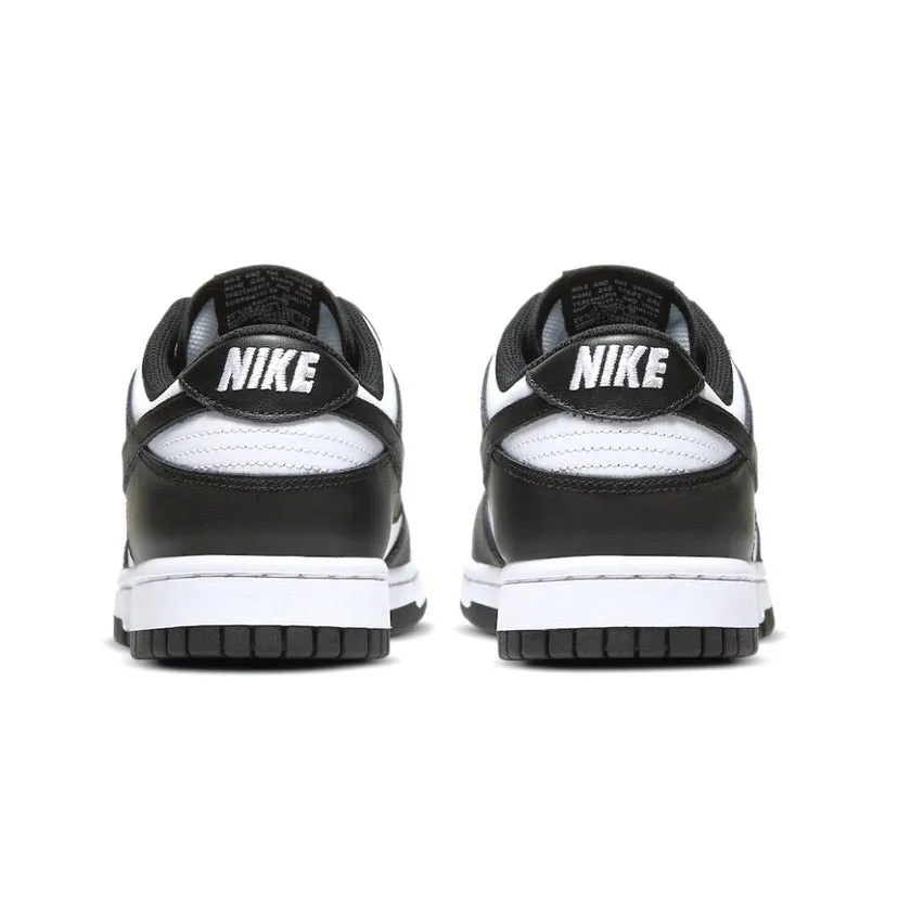 Men's Nike Dunk Low White Black White Iconic Sneakers