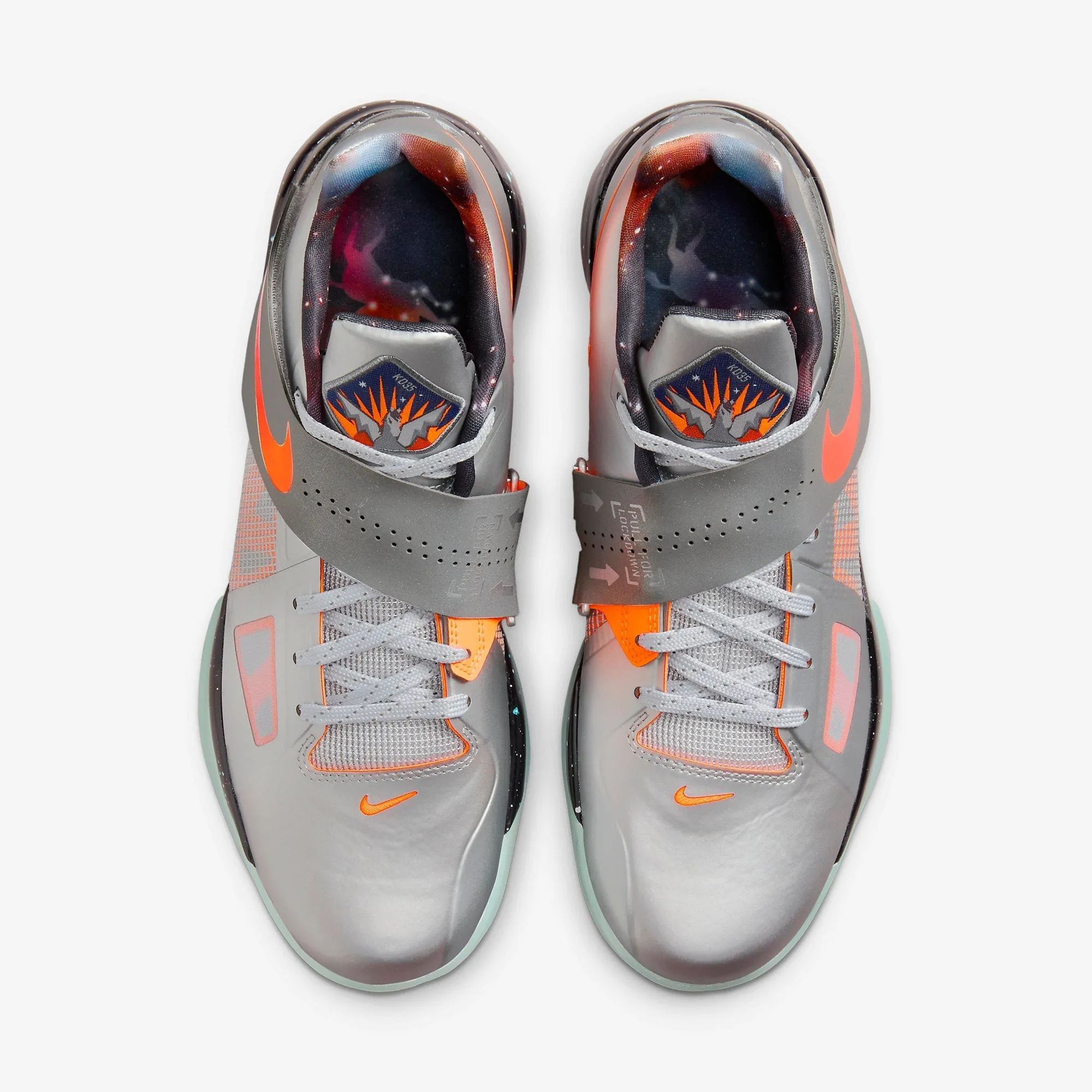 (Men's) Nike KD 4 'Galaxy' (2024) FD2635-001 Nike Comfort Fit Lifestyle Shoes