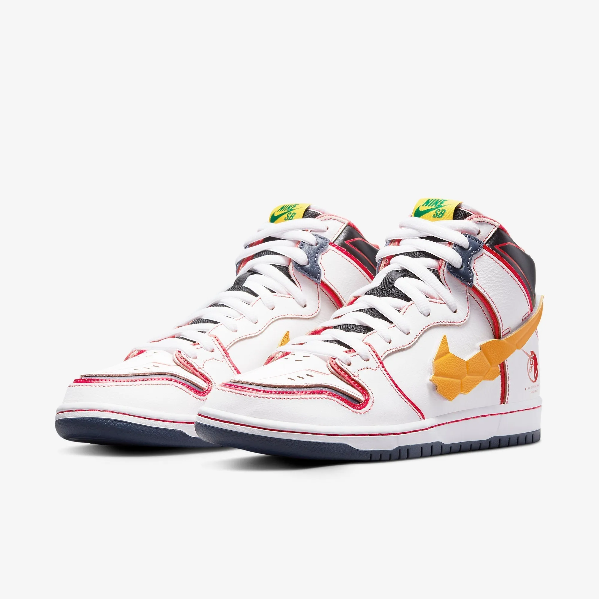 (Men's) Nike SB Dunk High Pro QS x Gundam 'RX-0 Unicorn Gundam' (2021) DH7717-100 Nike Comfort Fit Lifestyle Shoes