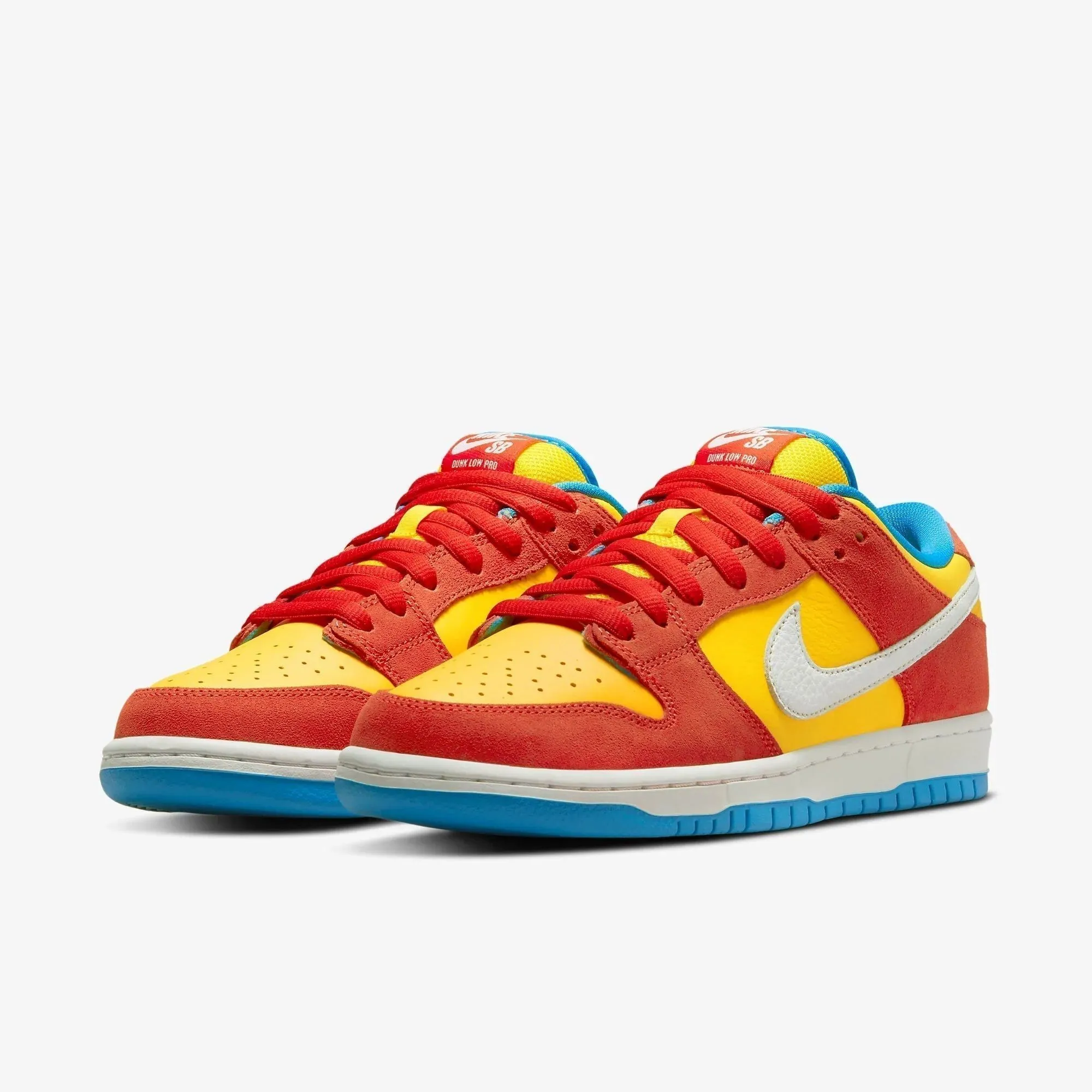 (Men's) Nike SB Dunk Low Pro 'Bart Simpson' (2022) BQ6817-602 Nike Comfort Fit Lifestyle Shoes
