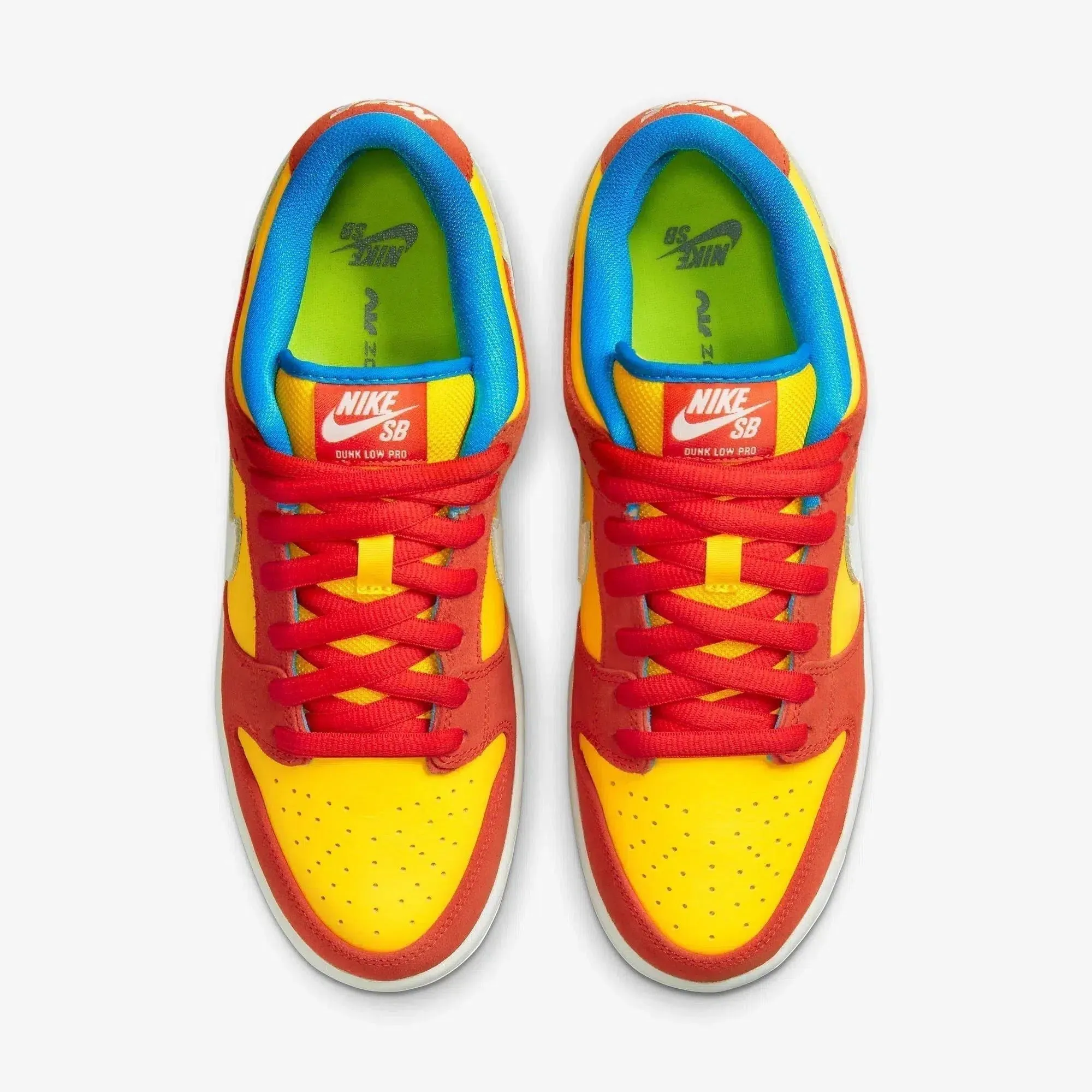 (Men's) Nike SB Dunk Low Pro 'Bart Simpson' (2022) BQ6817-602 Nike Comfort Fit Lifestyle Shoes
