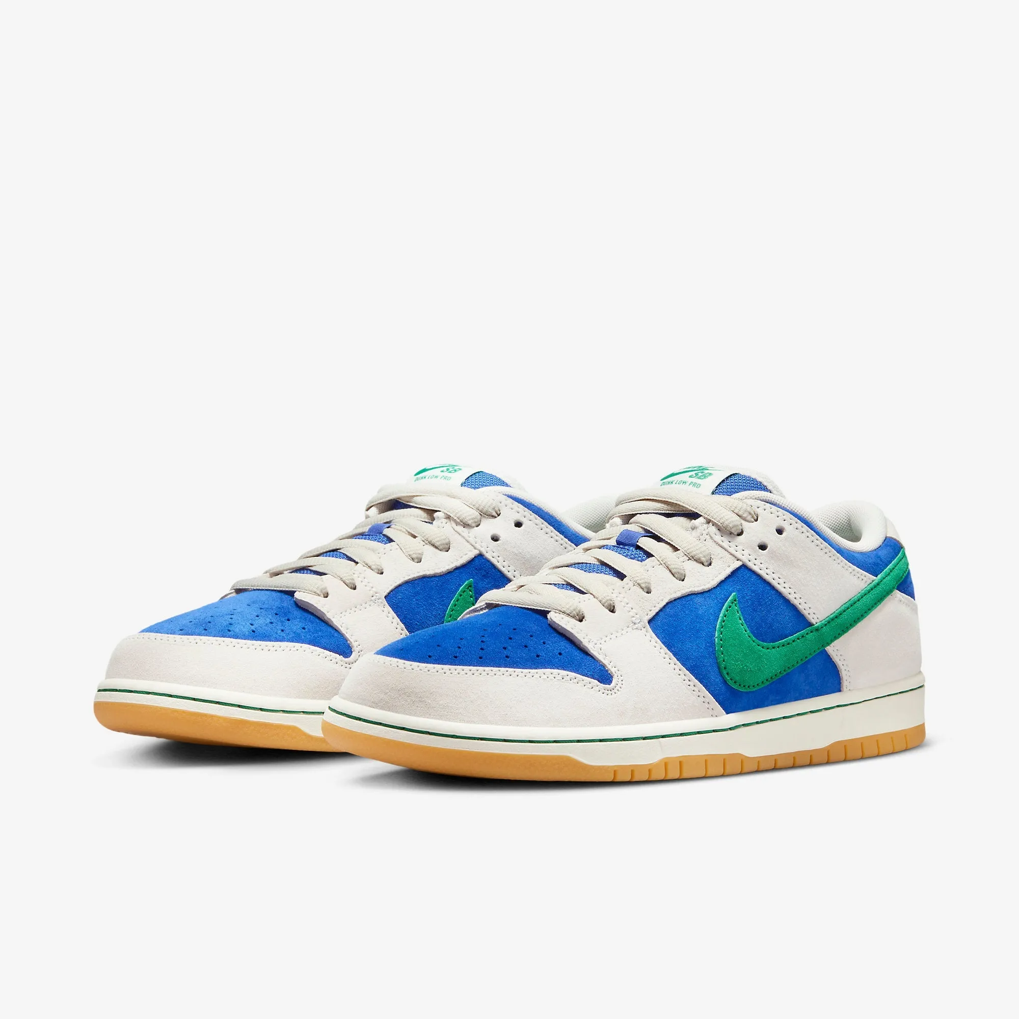 (Men's) Nike SB Dunk Low Pro 'Hyper Royal / Malachite' (2024) HF3704-001 Nike Comfort Fit Lifestyle Shoes