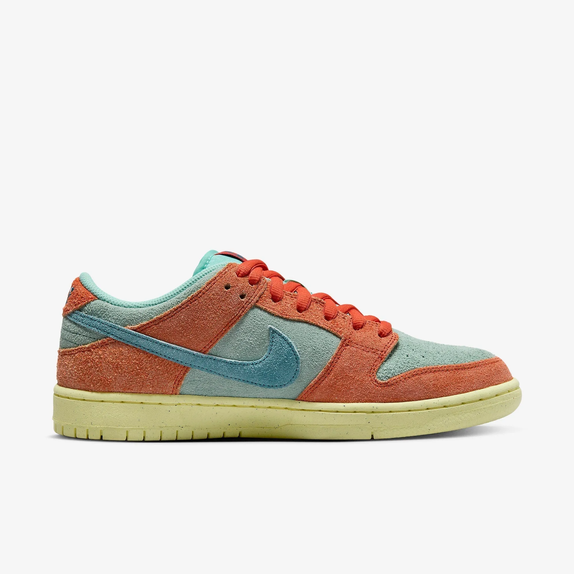 (Men's) Nike SB Dunk Low Pro PRM 'Orange / Emerald Rise' (2023) DV5429-800 Nike Comfort Fit Lifestyle Shoes