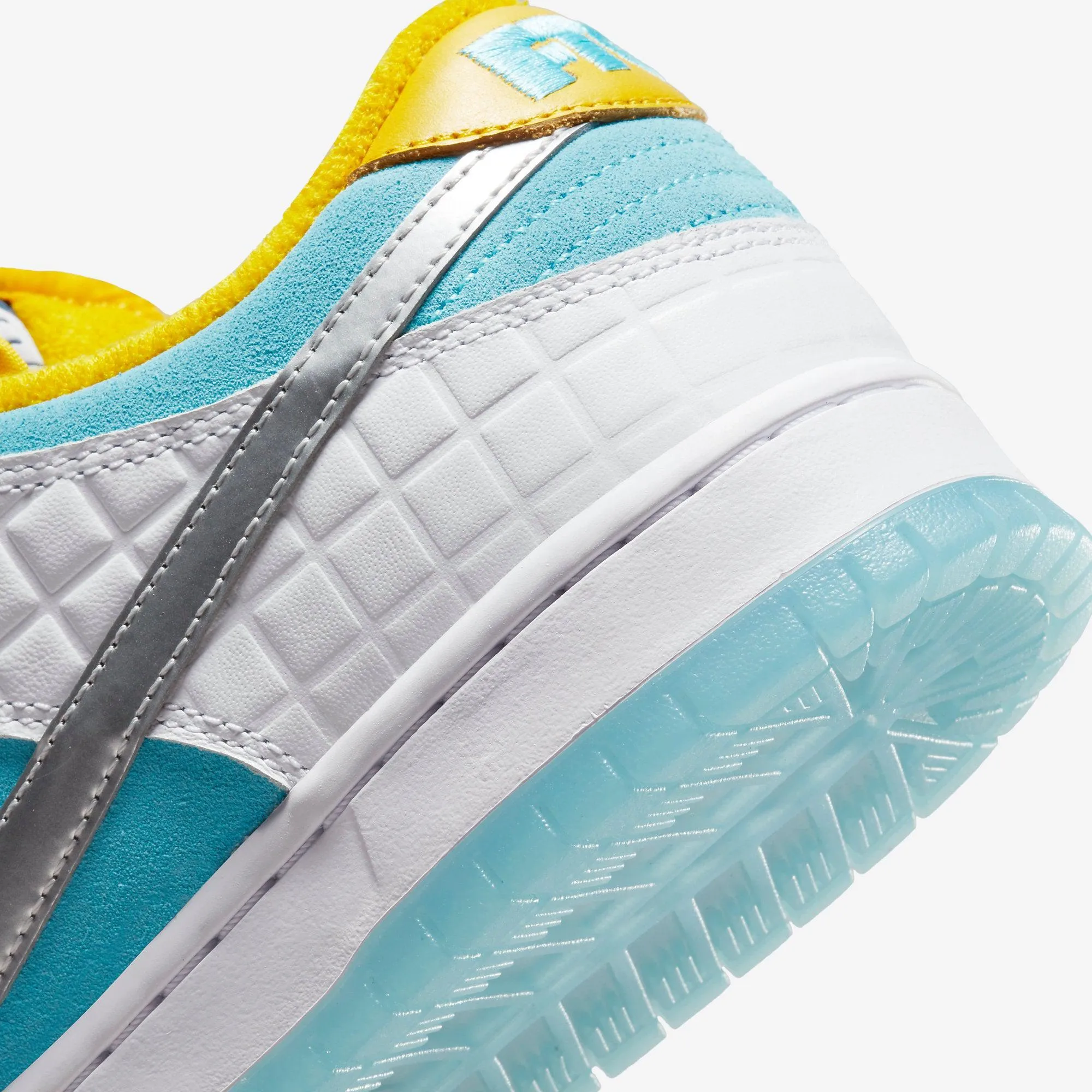 (Men's) Nike SB Dunk Low Pro QS x FTC 'Lagoon Pulse' (2021) DH7687-400 Nike Comfort Fit Lifestyle Shoes