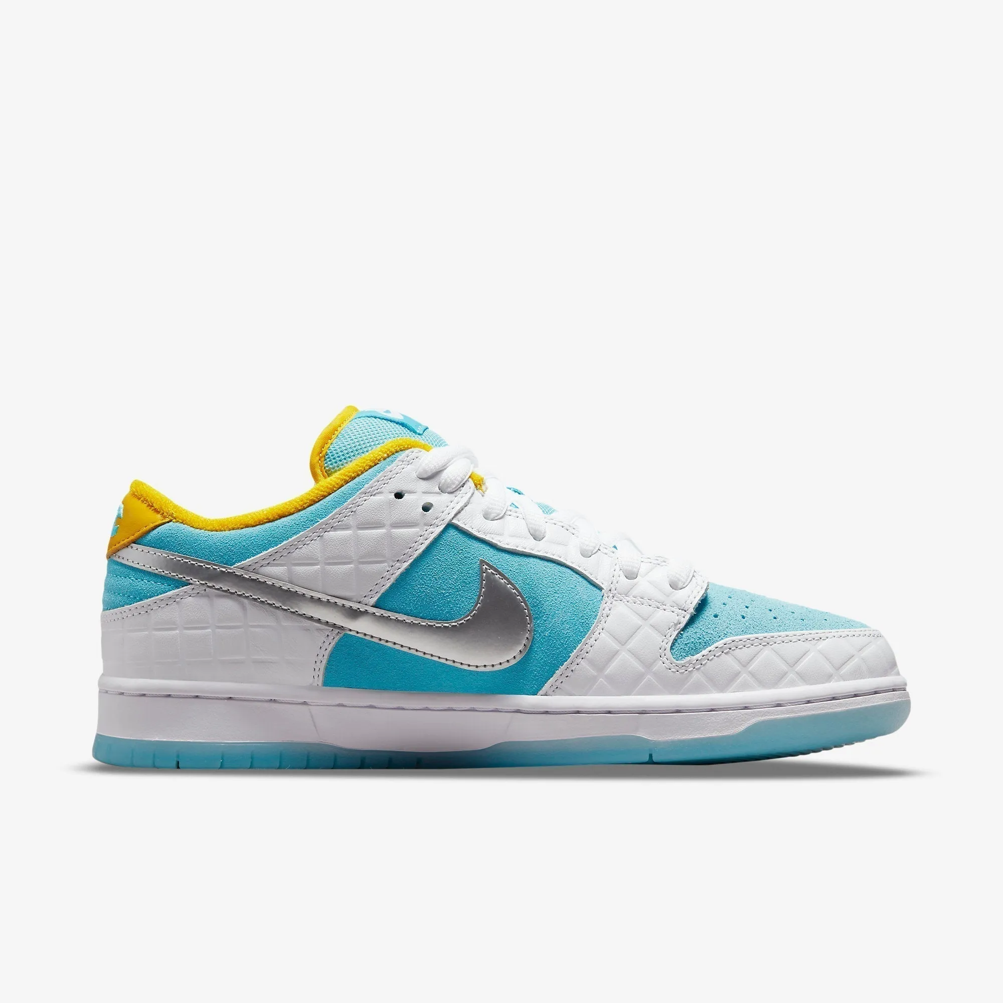 (Men's) Nike SB Dunk Low Pro QS x FTC 'Lagoon Pulse' (2021) DH7687-400 Nike Comfort Fit Lifestyle Shoes
