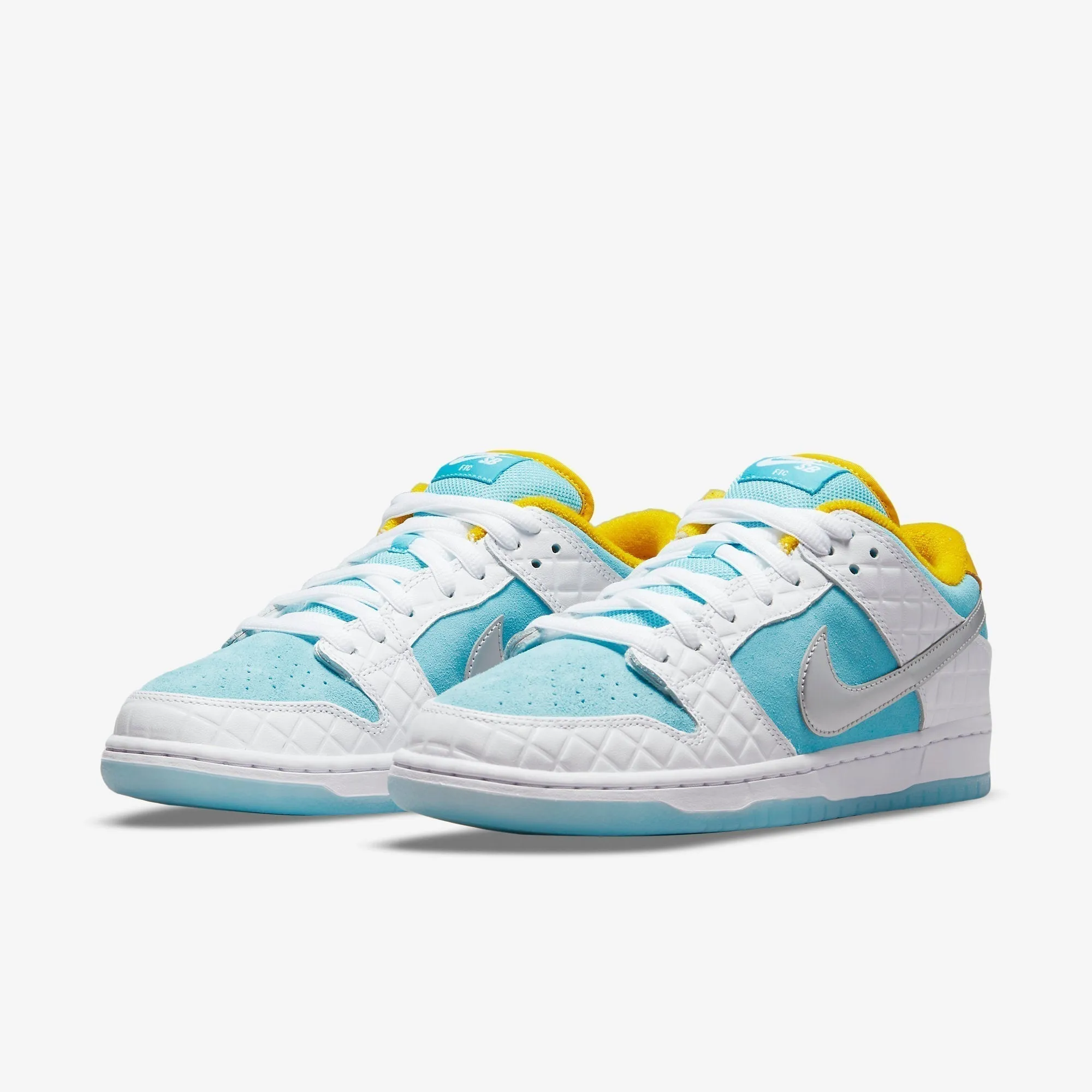 (Men's) Nike SB Dunk Low Pro QS x FTC 'Lagoon Pulse' (2021) DH7687-400 Nike Comfort Fit Lifestyle Shoes