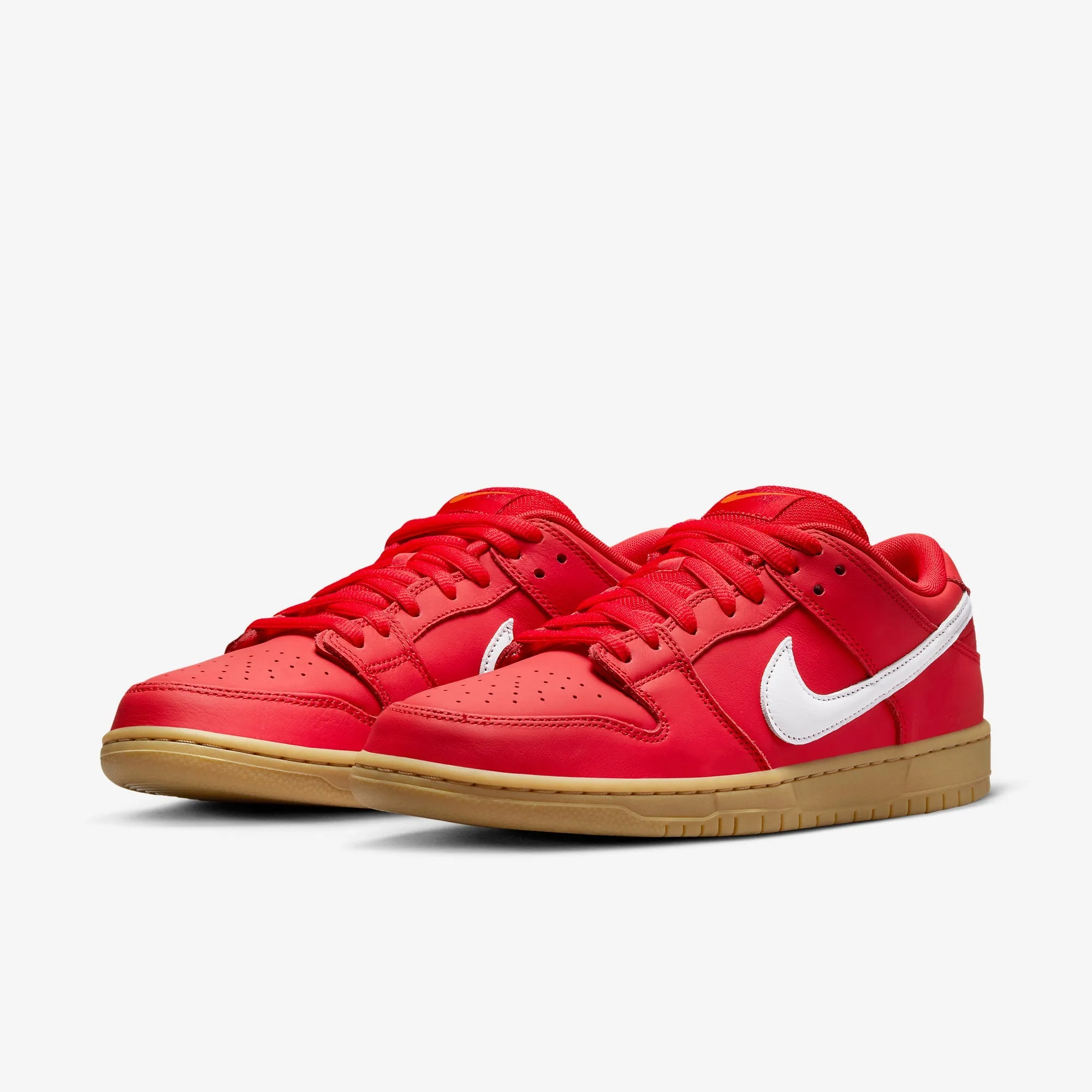 (Men's) Nike SB Dunk Low Pro 'University Red / Gum' (2024) FJ1674-600 Nike Comfort Fit Lifestyle Shoes
