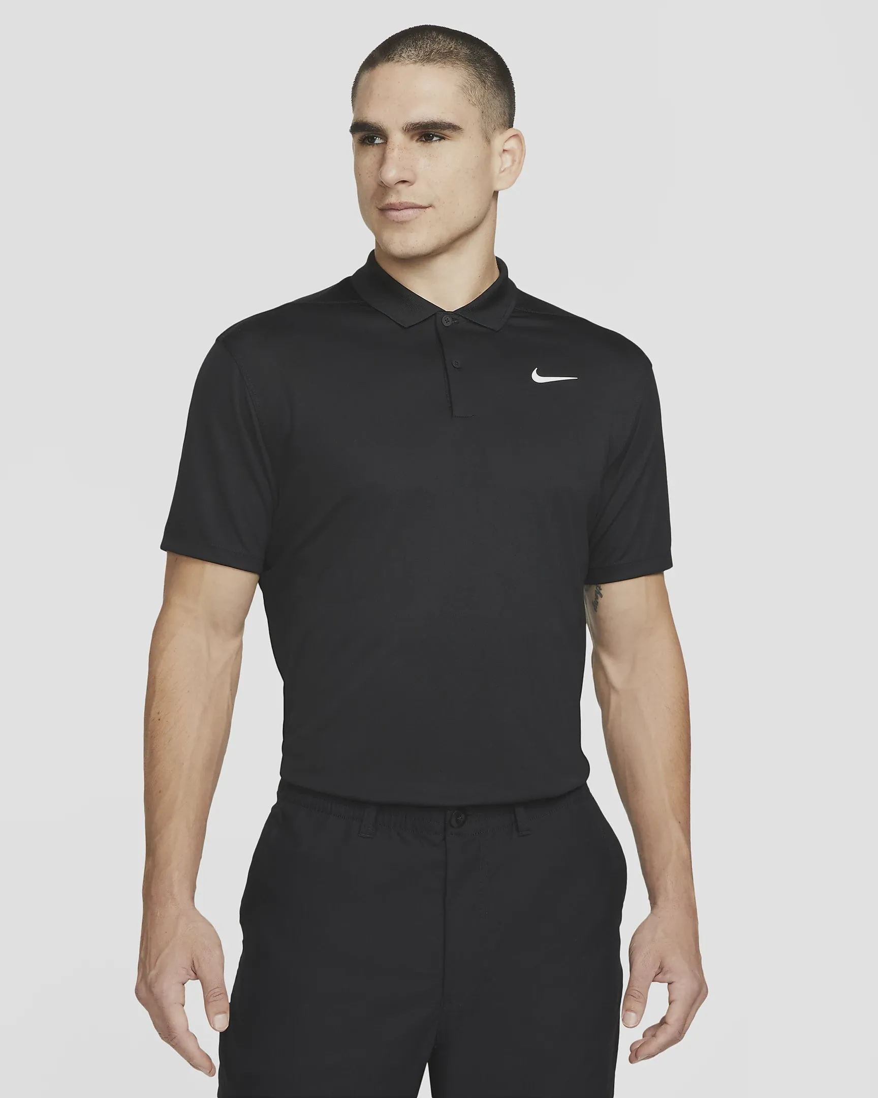 Men's NikeCourt Dri-Fit Tennis Polo - 010 Clothing Nike Men