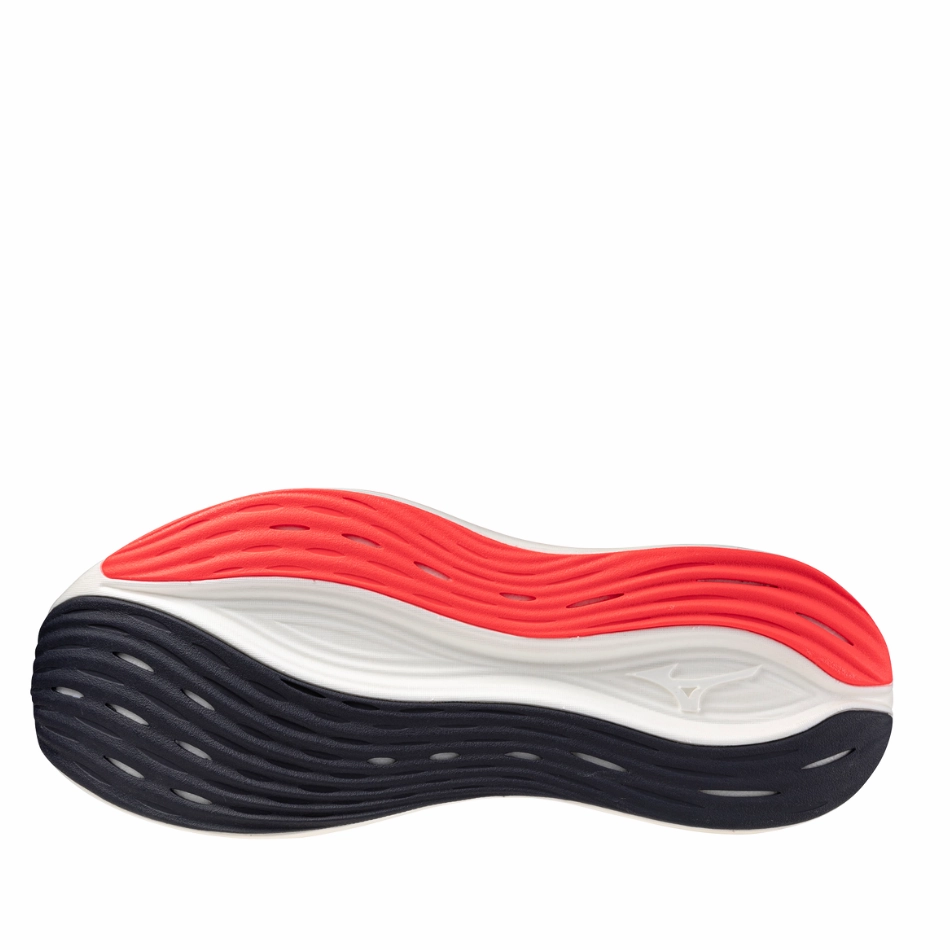Mizuno Men's Neo Zen Running Shoes in Harbour Mist/Fiery Coral 2/Baritone Blue AW25 Mizuno reliable running shoes