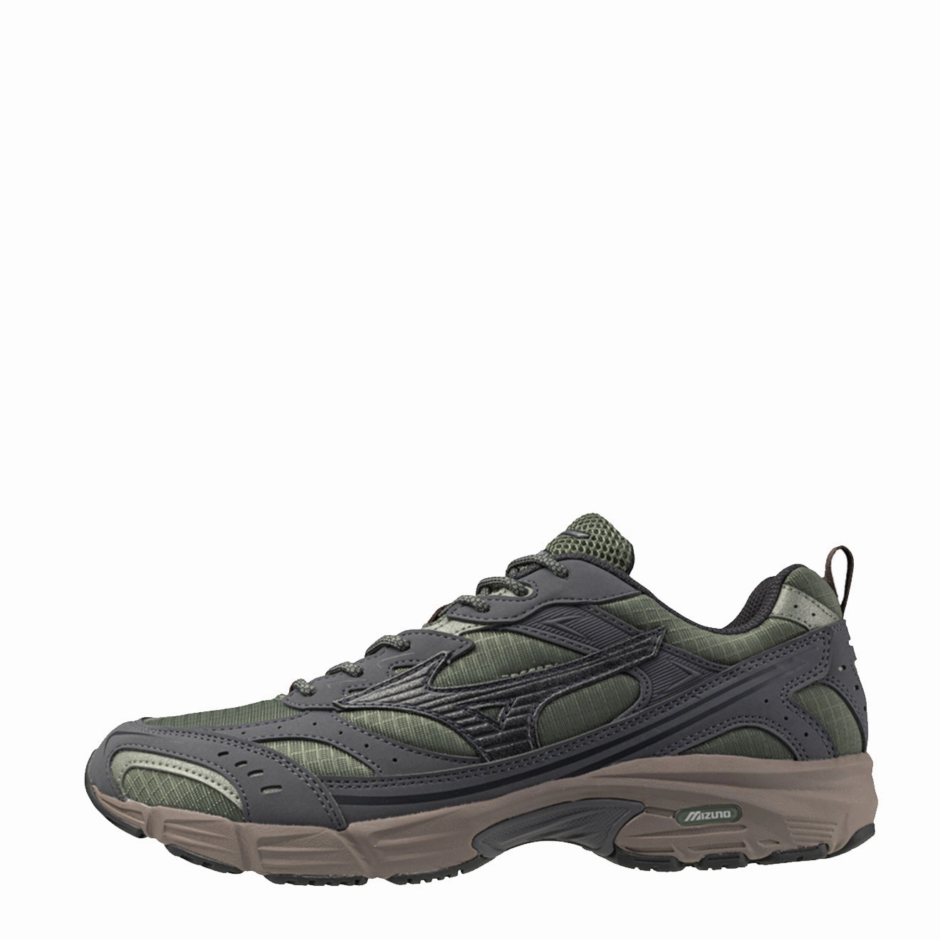 Mizuno MXR Tech Agave Green / Black / Metallic Gray Horizon Cushion Shoes