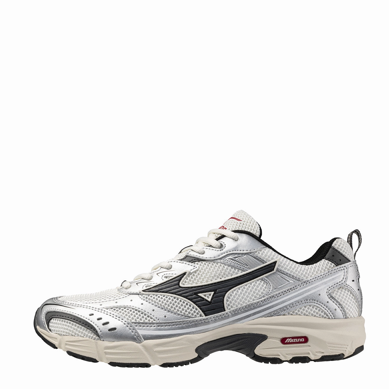 Mizuno MXR Trainer Snow White / Magnet / Silver Horizon Cushion Shoes