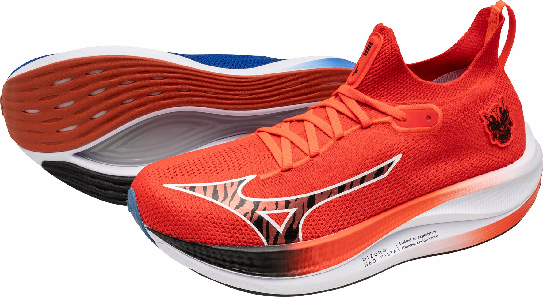 Mizuno Neo Vista Mens Running Shoes - Red Advanced Sport Runners