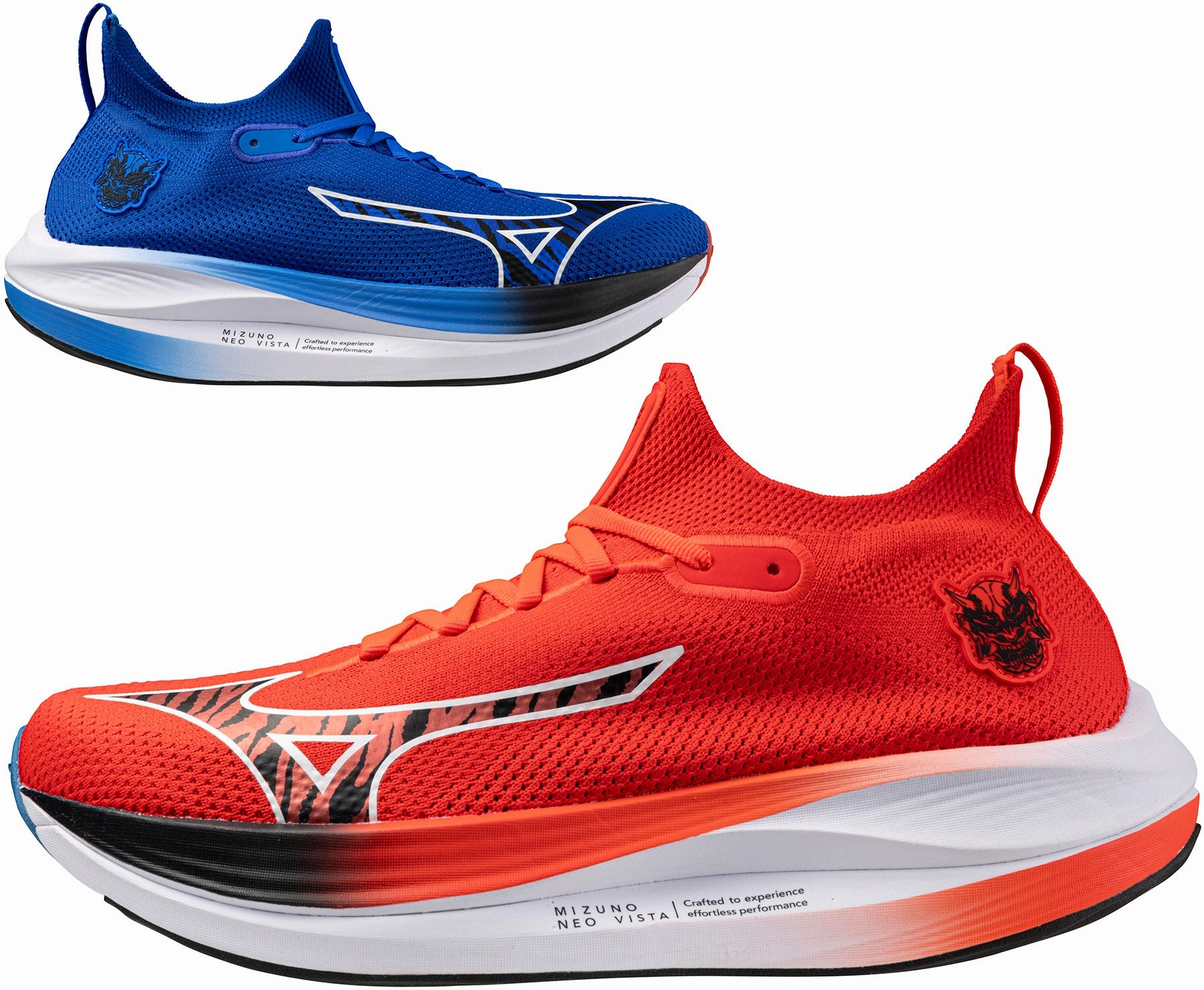 Mizuno Neo Vista Mens Running Shoes - Red Advanced Sport Runners