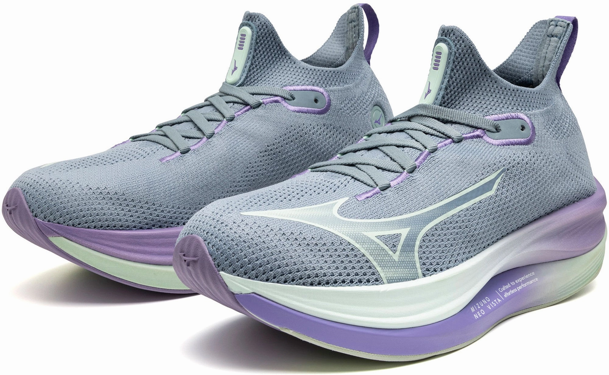 Mizuno Neo Vista Womens Running Shoes - Grey Advanced Sport Runners
