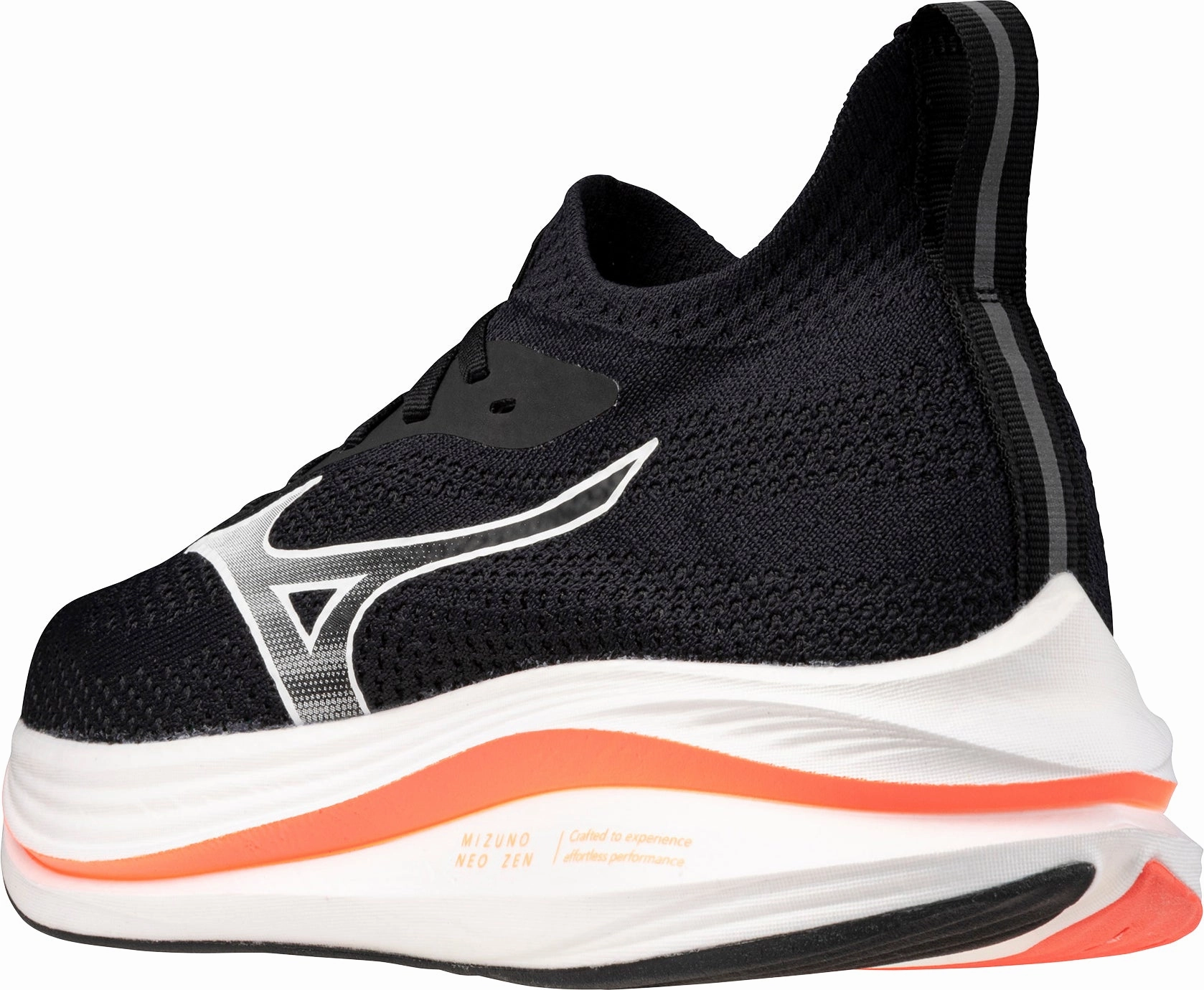 Mizuno Neo Zen Mens Running Shoes - Black Advanced Sport Runners