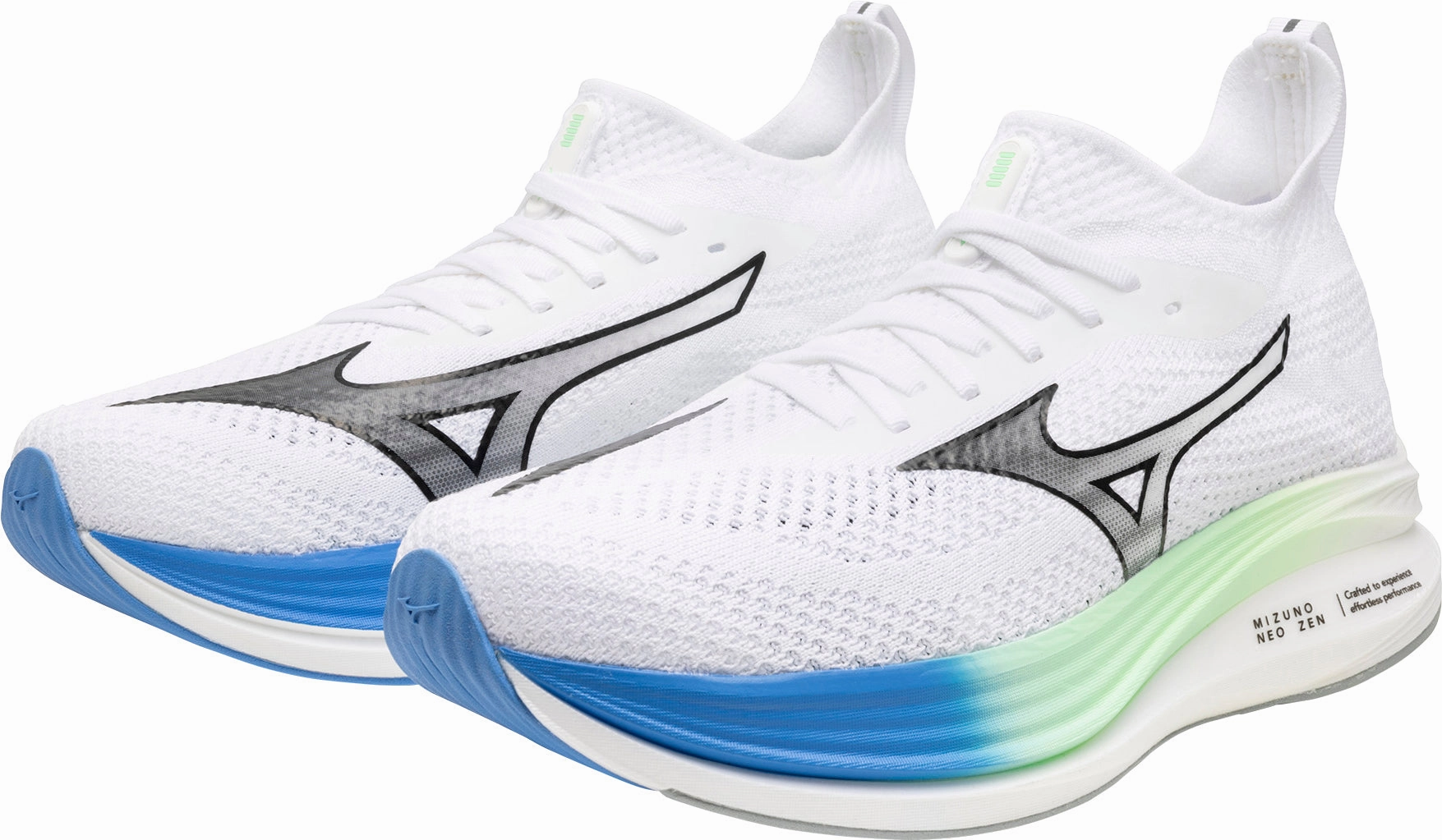 Mizuno Neo Zen Mens Running Shoes - White Advanced Sport Runners
