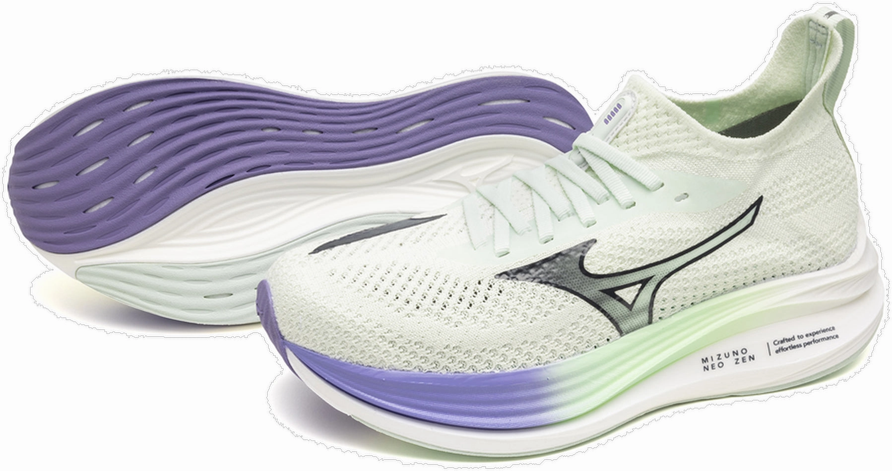 Mizuno Neo Zen Womens Running Shoes - Green Performance Sneakers
