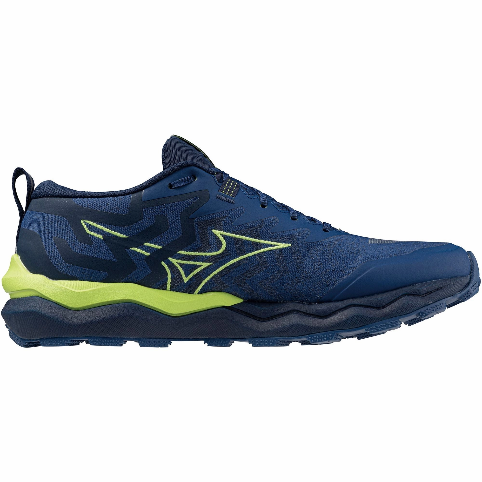 Mizuno Wave Daichi 8 Mens Trail Running Shoes - Blue Advanced Sport Runners