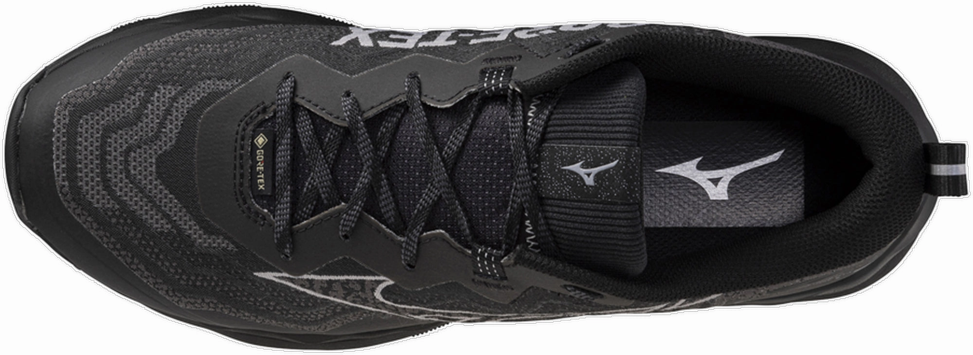 Mizuno Wave Daichi 9 GORE-TEX Mens Trail Running Shoes - Black Performance Sneakers