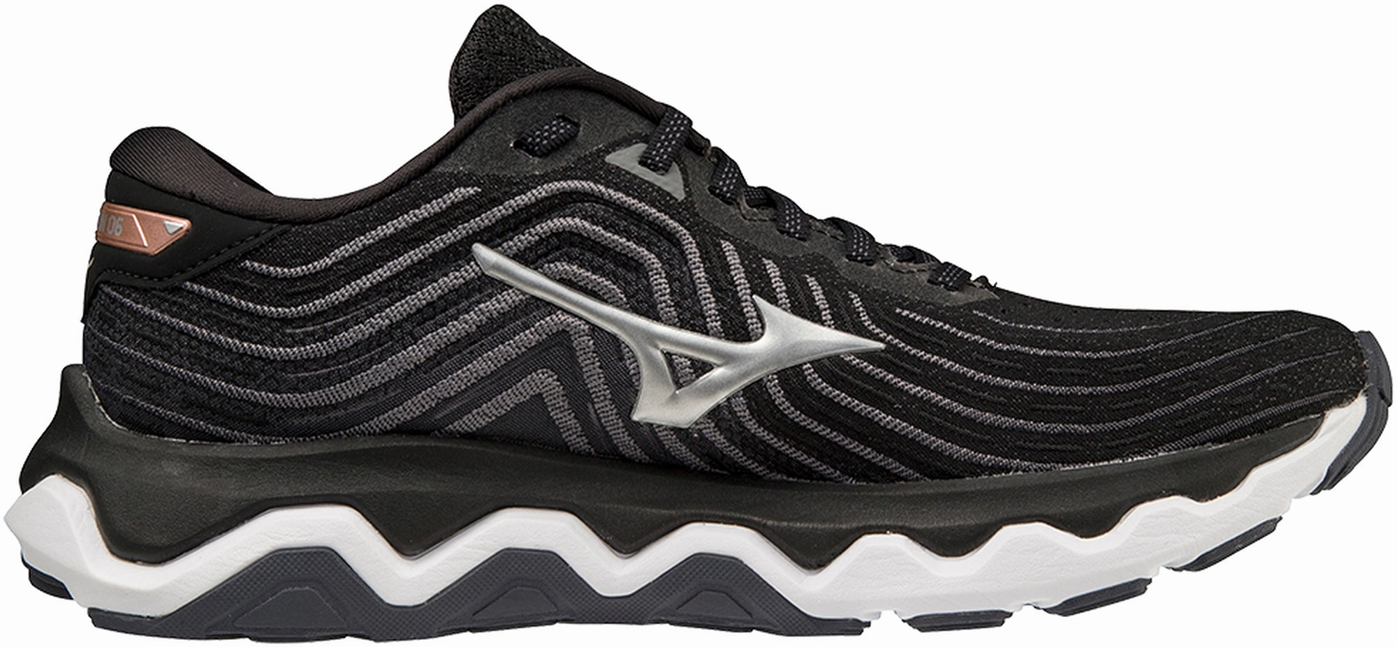 Mizuno Wave Horizon 6 Womens Running Shoes - Black Inspire Ride Trainers