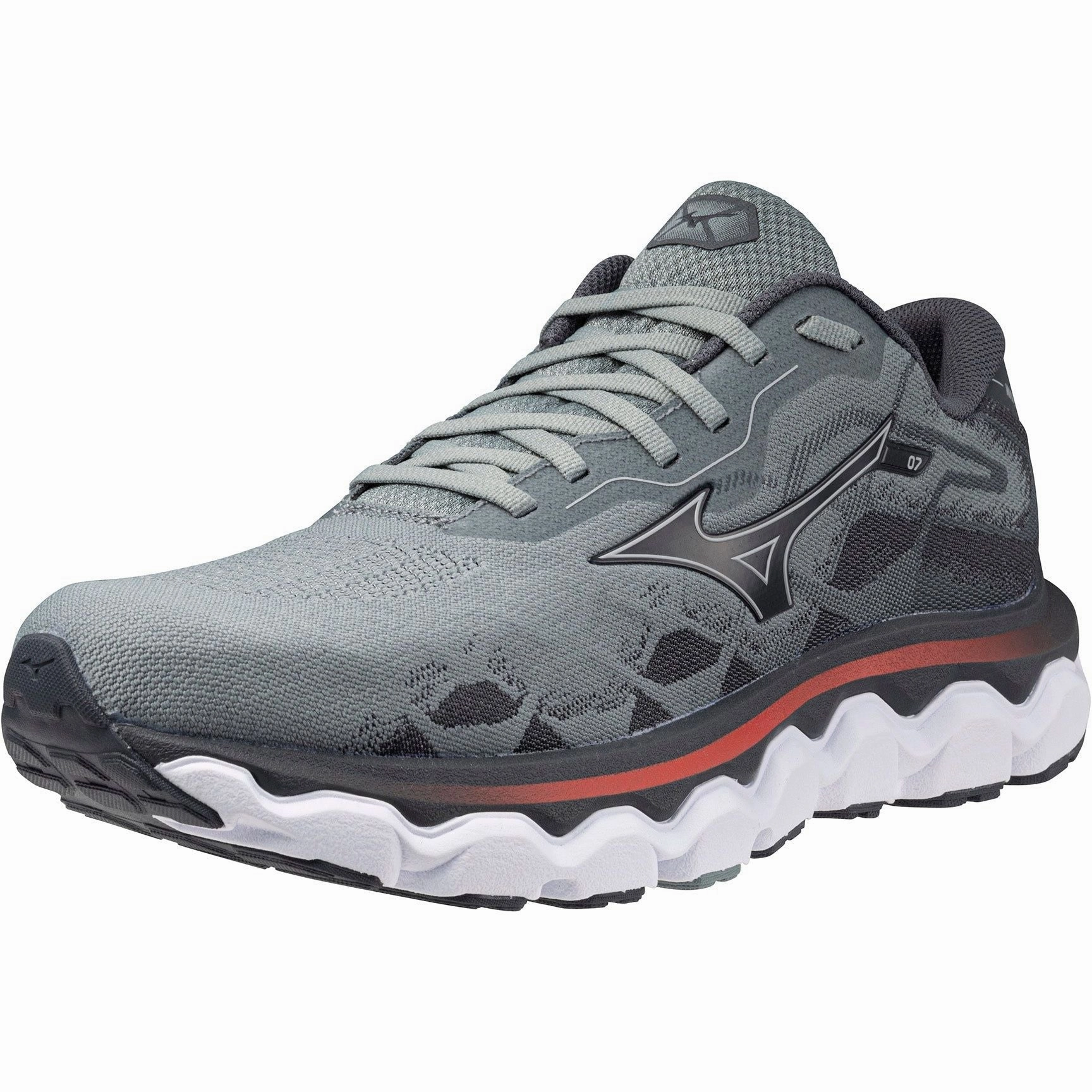 Mizuno Wave Horizon 7 Mens Running Shoes - Grey Advanced Sport Runners