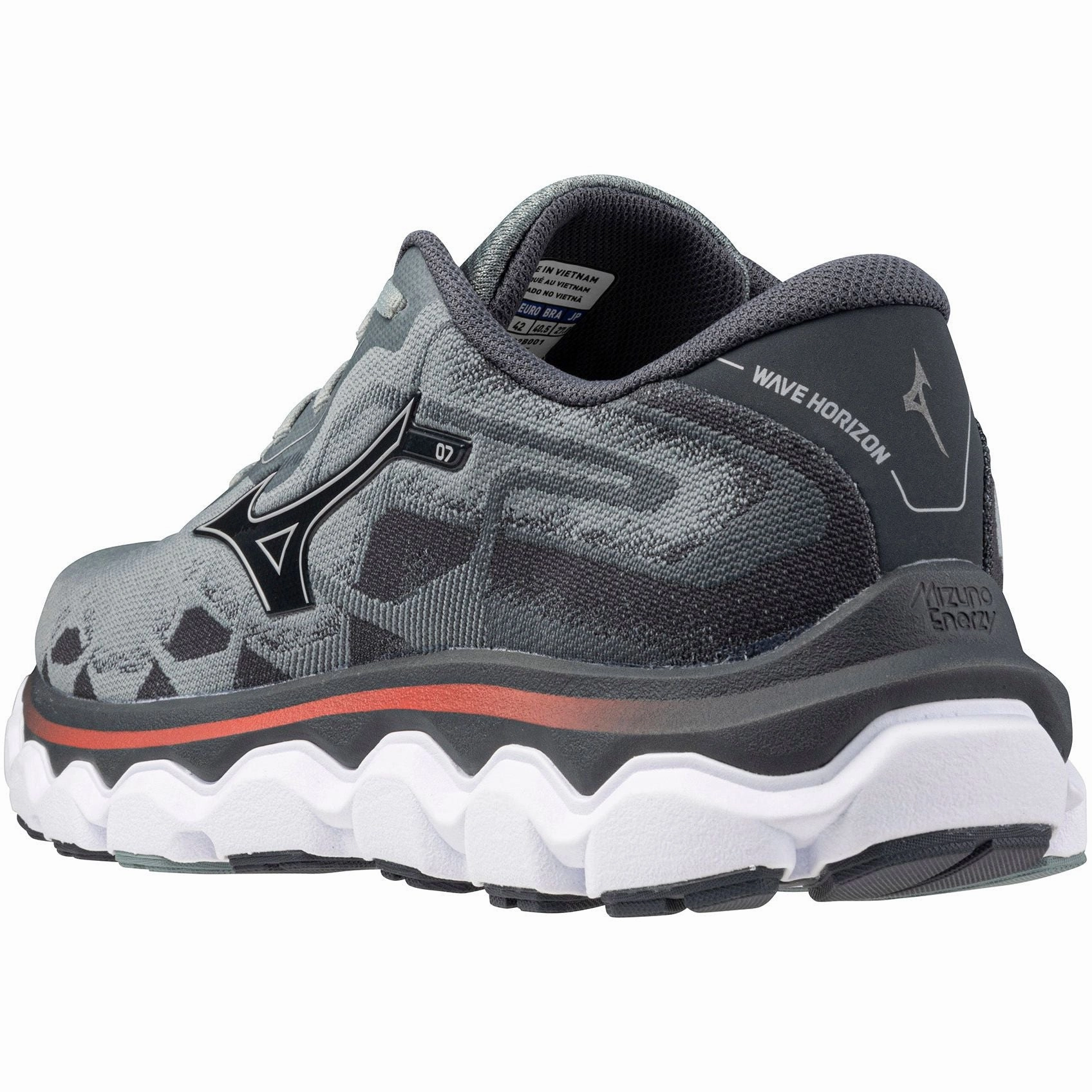 Mizuno Wave Horizon 7 Mens Running Shoes - Grey Inspire Ride Trainers