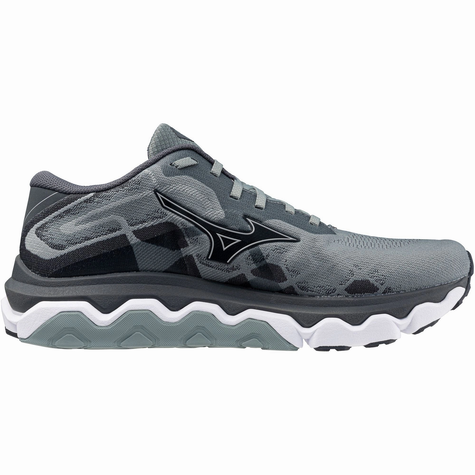 Mizuno Wave Horizon 7 Mens Running Shoes - Grey Inspire Ride Trainers