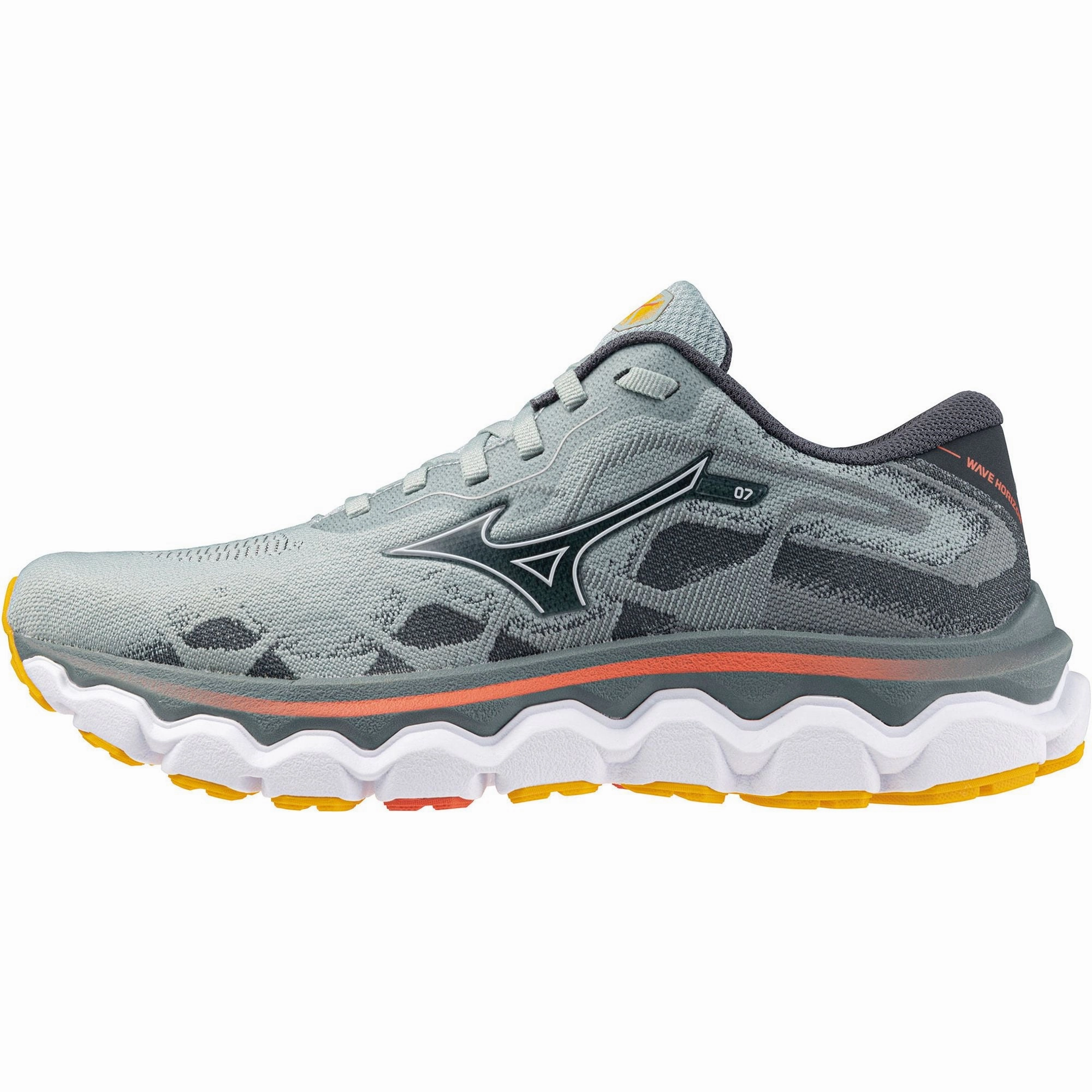 Mizuno Wave Horizon 7 Womens Running Shoes - Grey Mizuno Wave Horizon design