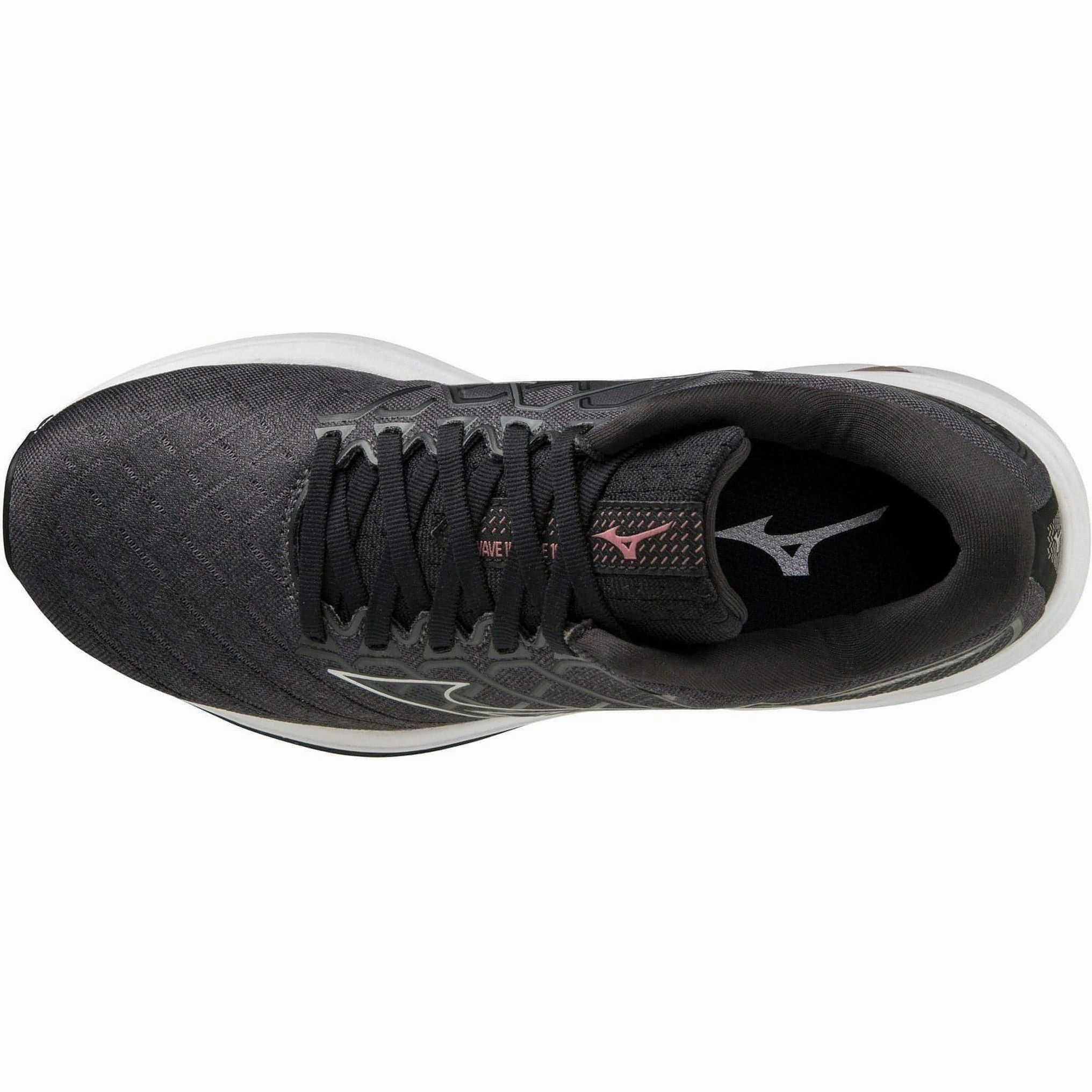 Mizuno Wave Inspire 18 WIDE FIT (D) Womens Running Shoes - Black Rebellion Race Shoes