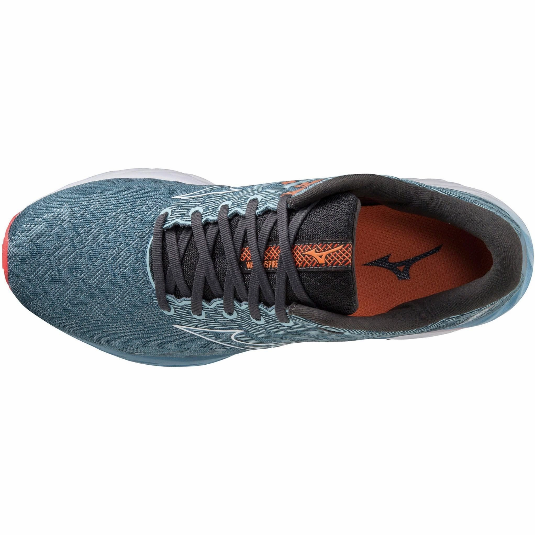 Mizuno Wave Inspire 19 Mens Running Shoes - Blue Rebellion Race Shoes