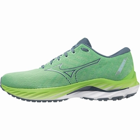 Mizuno Wave Inspire 19 Mens Running Shoes - Green Mizuno Wave Inspire style