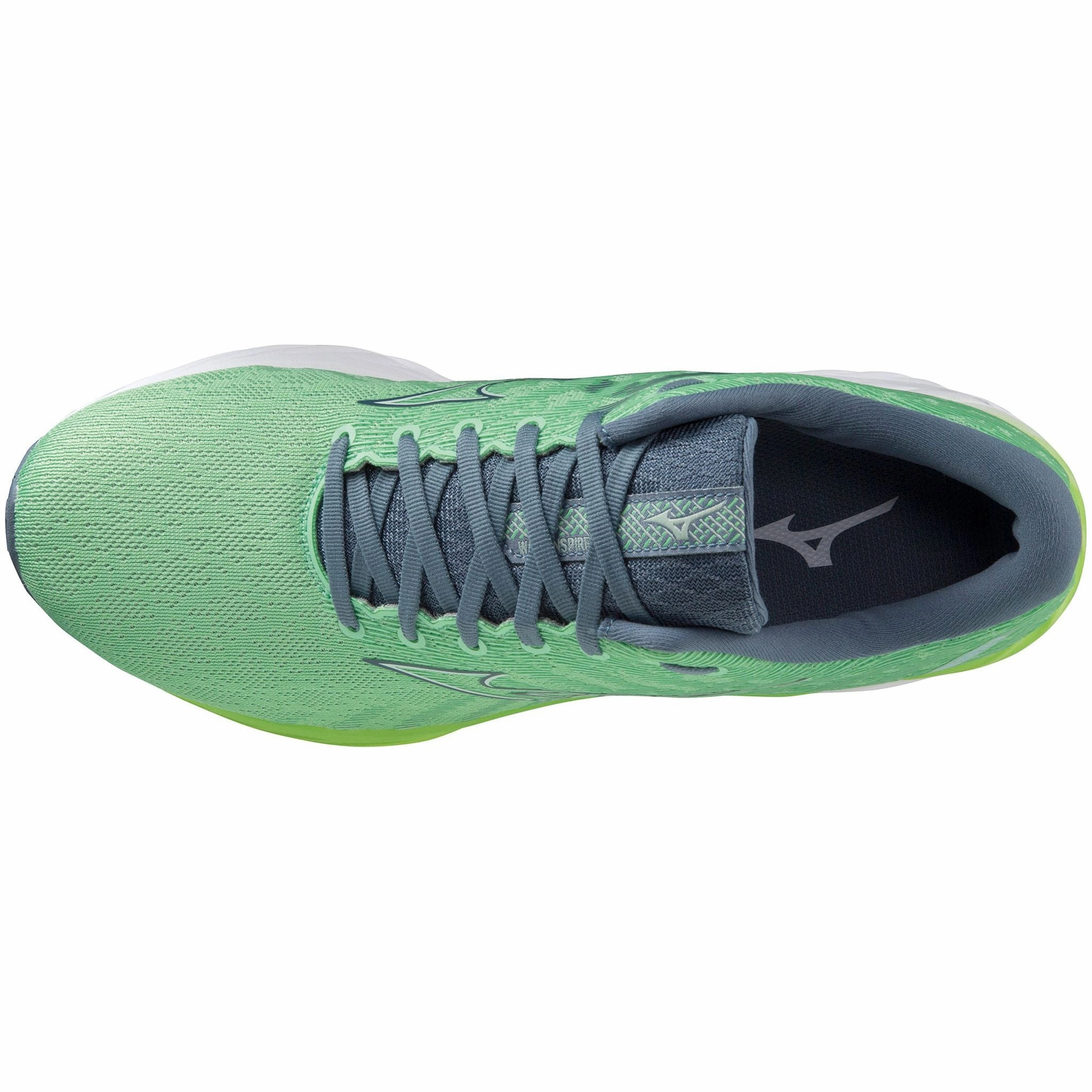 Mizuno Wave Inspire 19 Mens Running Shoes - Green Rebellion Race Shoes