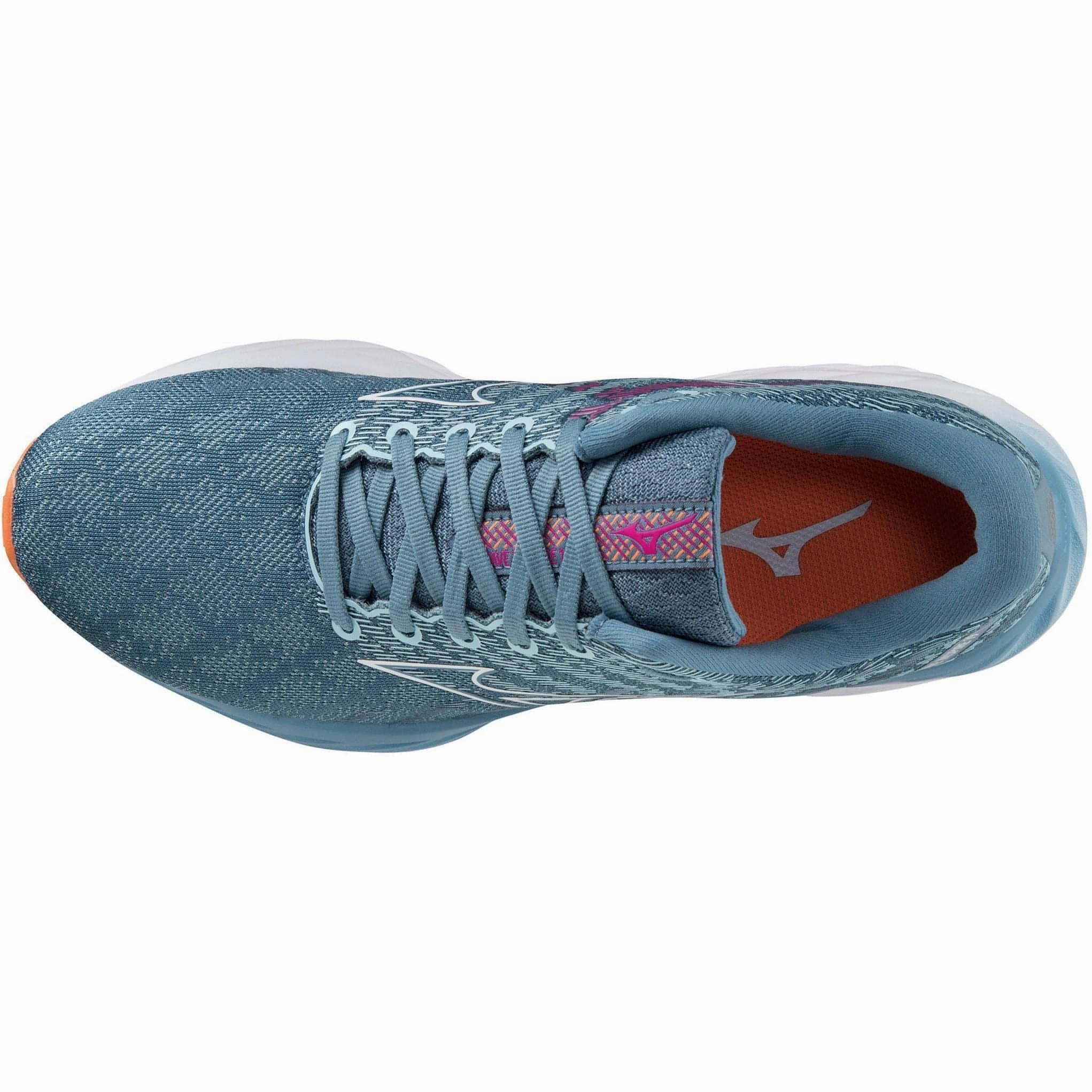 Mizuno Wave Inspire 19 Womens Running Shoes - Blue Advanced Sport Runners