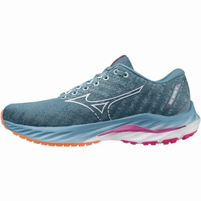Mizuno Wave Inspire 19 Womens Running Shoes - Blue Mizuno footwear designs