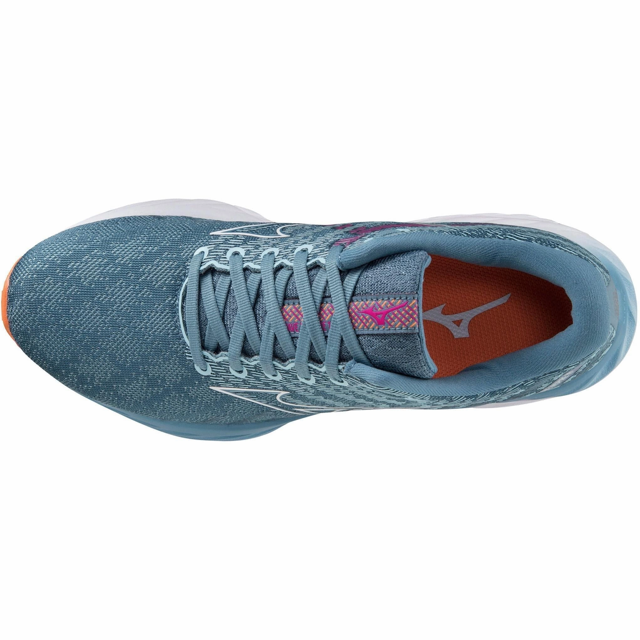 Mizuno Wave Inspire 19 Womens Running Shoes - Blue Rebellion Race Shoes