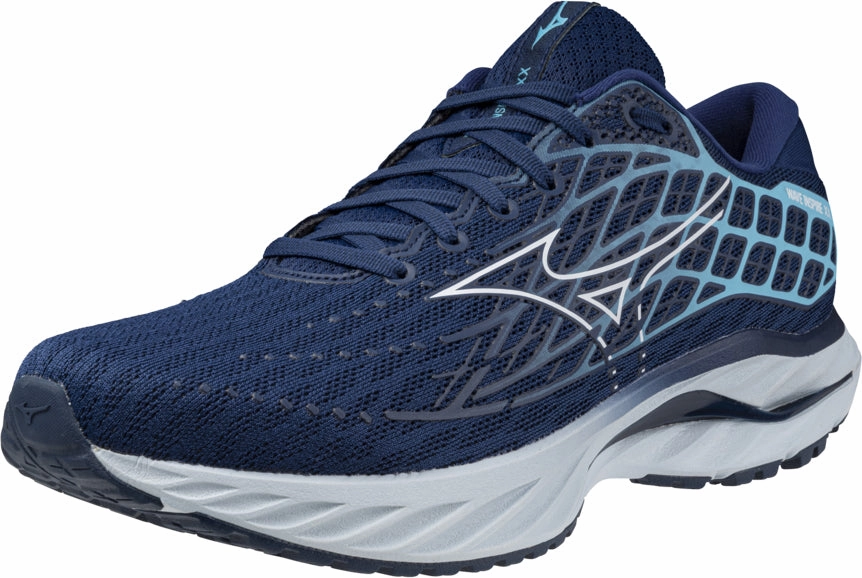 Mizuno Wave Inspire 20 Mens Running Shoes - Blue Rebellion Race Shoes