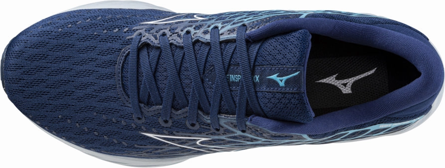 Mizuno Wave Inspire 20 Mens Running Shoes - Blue Rebellion Race Shoes