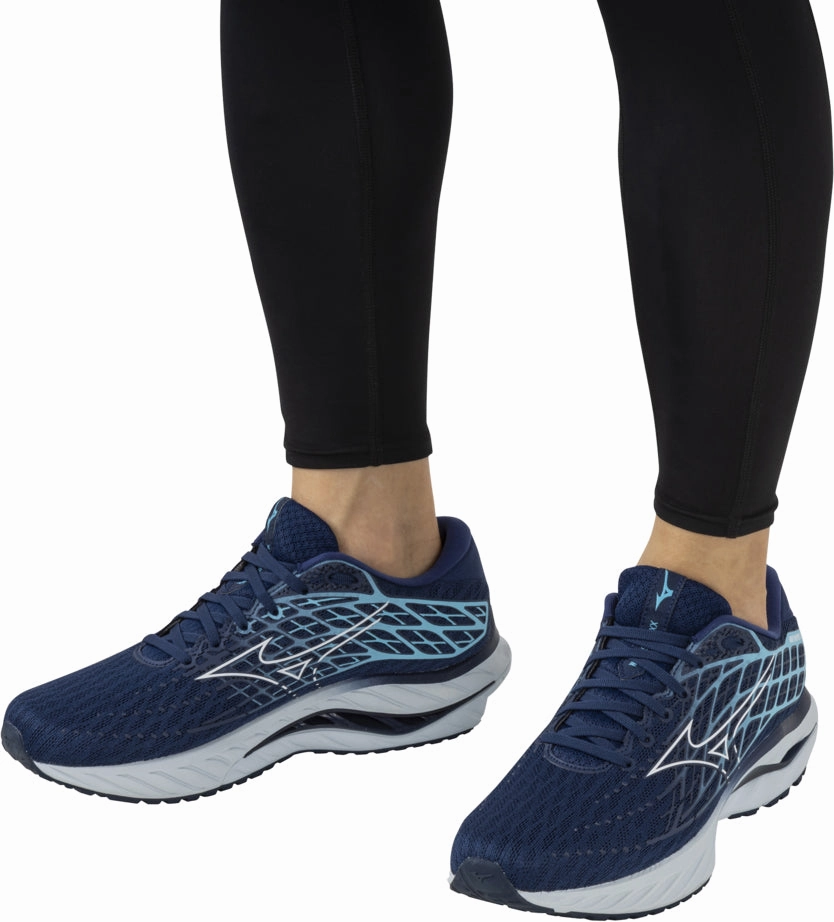 Mizuno Wave Inspire 20 Mens Running Shoes - Blue Rebellion Race Shoes