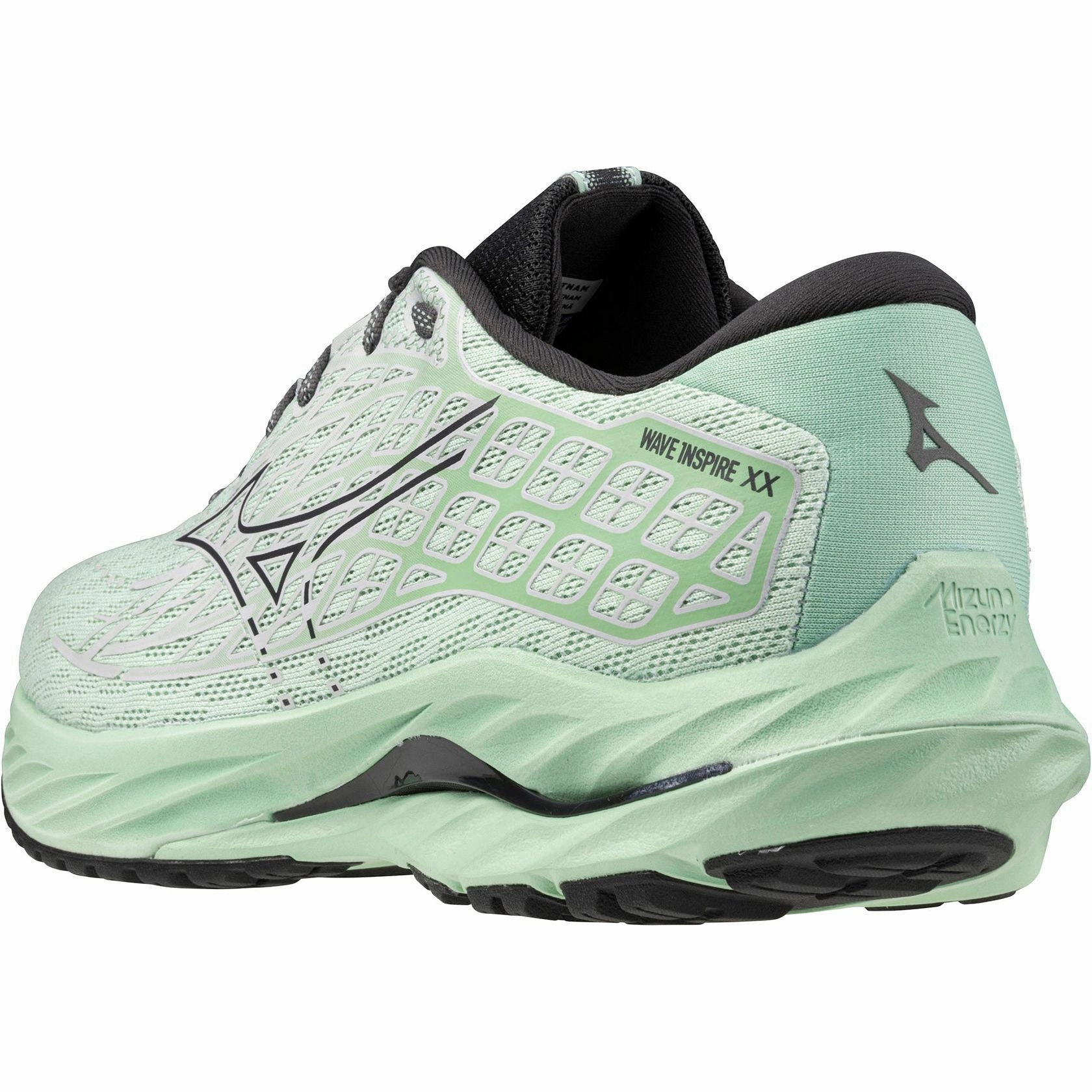 Mizuno Wave Inspire 20 Mens Running Shoes - Green Rebellion Race Shoes