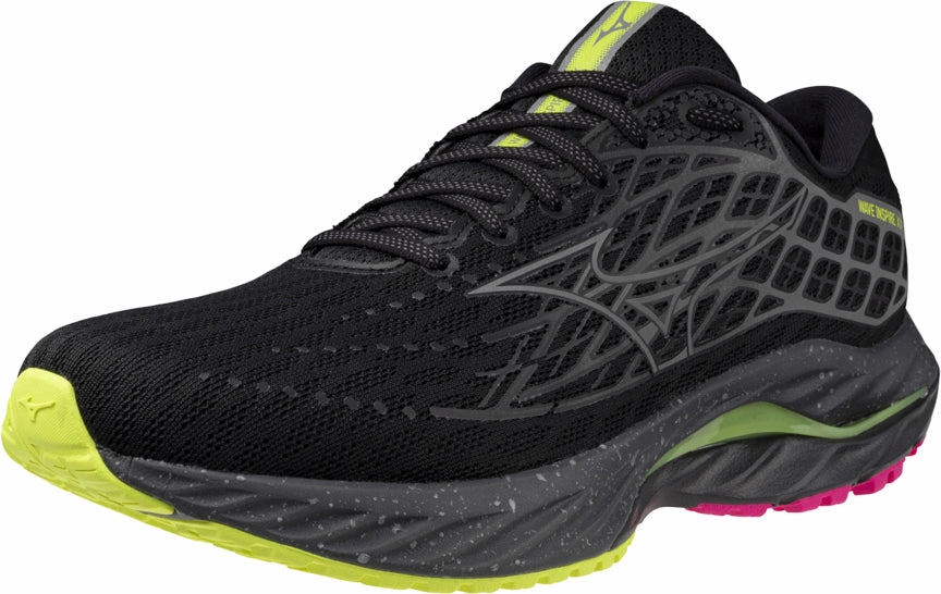 Mizuno Wave Inspire 20 Running Shoes - Black Rebellion Race Shoes