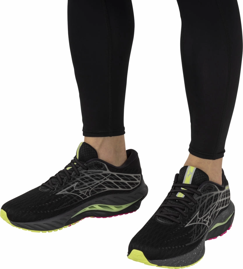 Mizuno Wave Inspire 20 Running Shoes - Black Rebellion Race Shoes