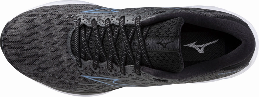 Mizuno Wave Inspire 20 WIDE FIT (2E) Mens Running Shoes - Grey Performance Sneakers