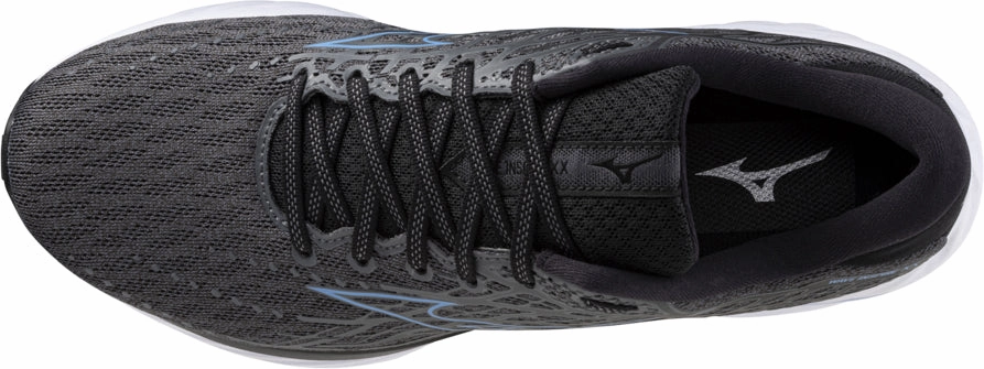 Mizuno Wave Inspire 20 WIDE FIT (2E) Mens Running Shoes - Grey Rebellion Race Shoes