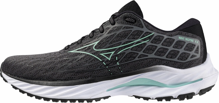 Mizuno Wave Inspire 20 WIDE FIT (D) Womens Running Shoes - Grey Mizuno Wave Inspire style