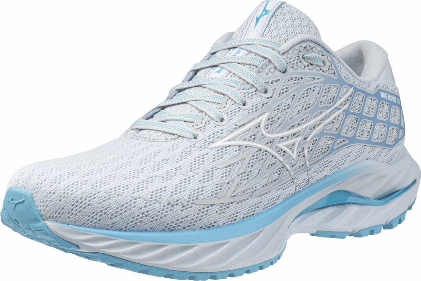 Mizuno Wave Inspire 20 Womens Running Shoes - White Rebellion Race Shoes
