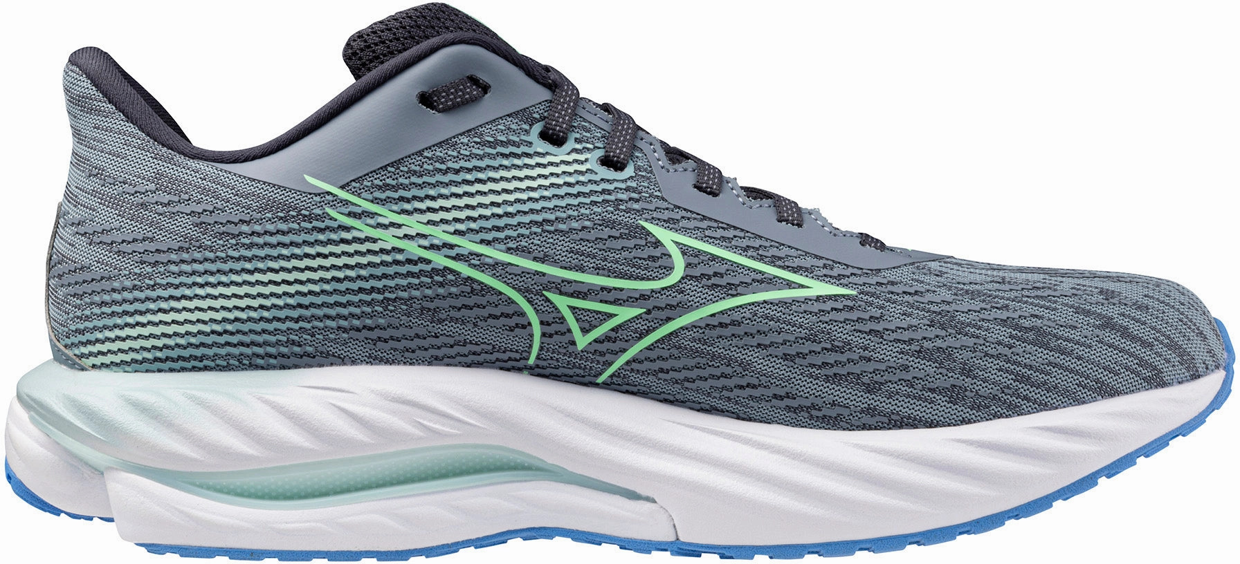 Mizuno Wave Inspire 21 Mens Running Shoes - Grey Performance Sneakers