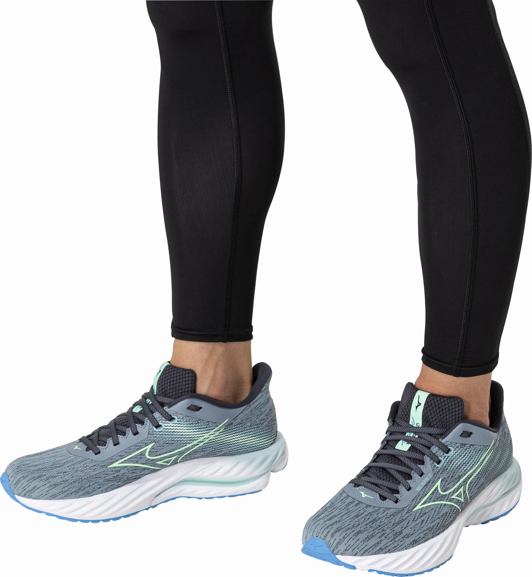 Mizuno Wave Inspire 21 Mens Running Shoes - Grey Rebellion Race Shoes