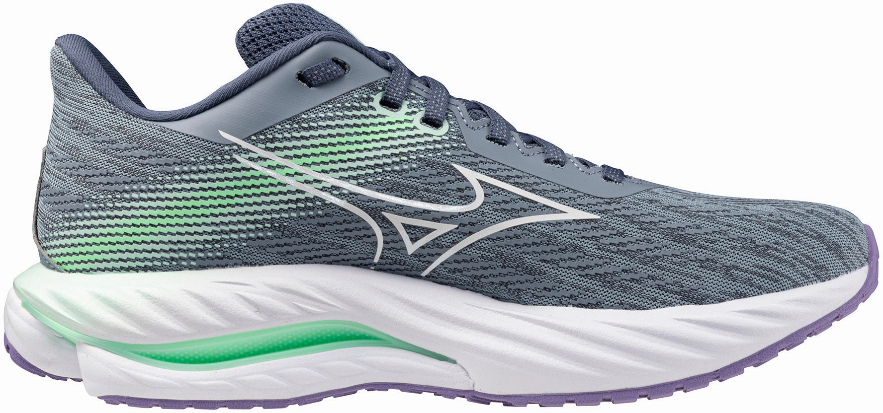 Mizuno Wave Inspire 21 Womens Running Shoes - Grey Performance Sneakers