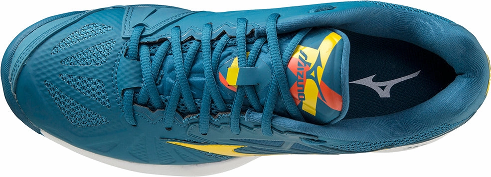 Mizuno Wave Intense Tour 5 Mens Tennis Shoes - Blue Advanced Sport Runners