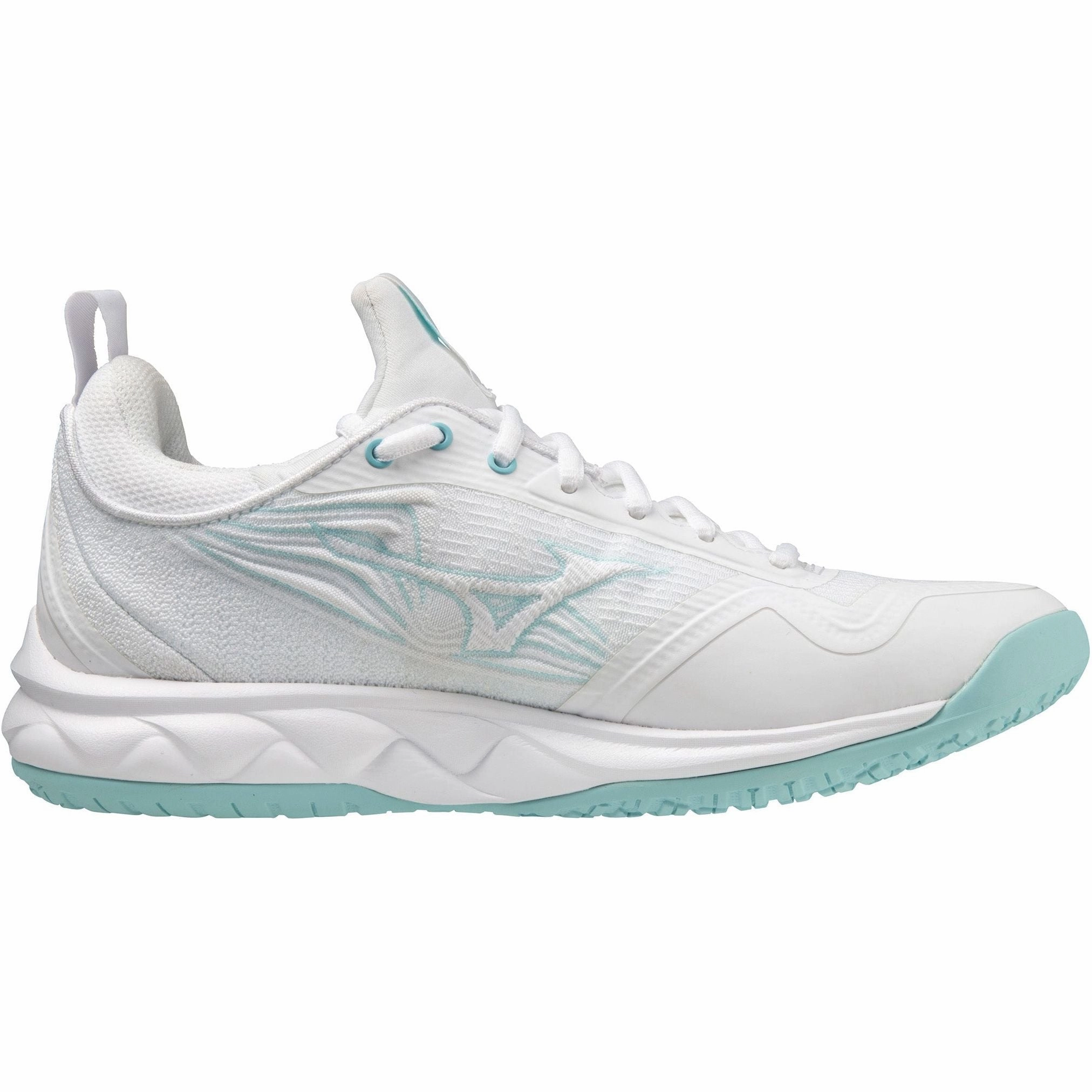 Mizuno Wave Luminous 2 Womens Netball Shoes - White Performance Sneakers